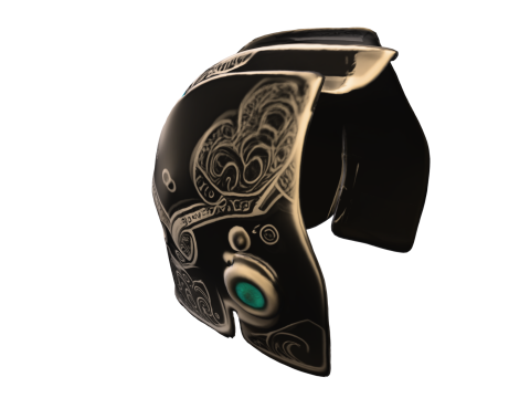 Enchanted Warrior Helmet - Fantasy Knight Armor Modèle 3D