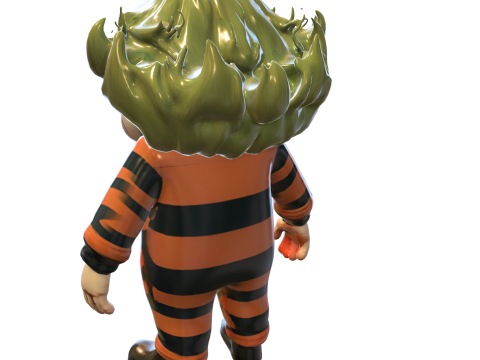 Creepy Carnival Clown 3D 模型