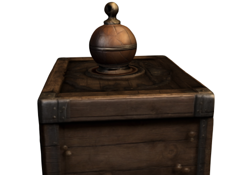 Mysterious Antique Puzzle Box 3D-Modell