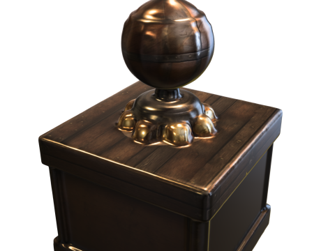 Enigmatic Arcane Chest 3D Модель