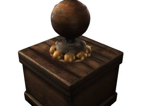 Enigmatic Arcane Chest 3D Model