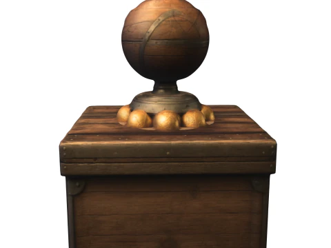 Enigmatic Arcane Chest 3D Model