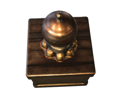 Enigmatic Arcane Chest 3D Model