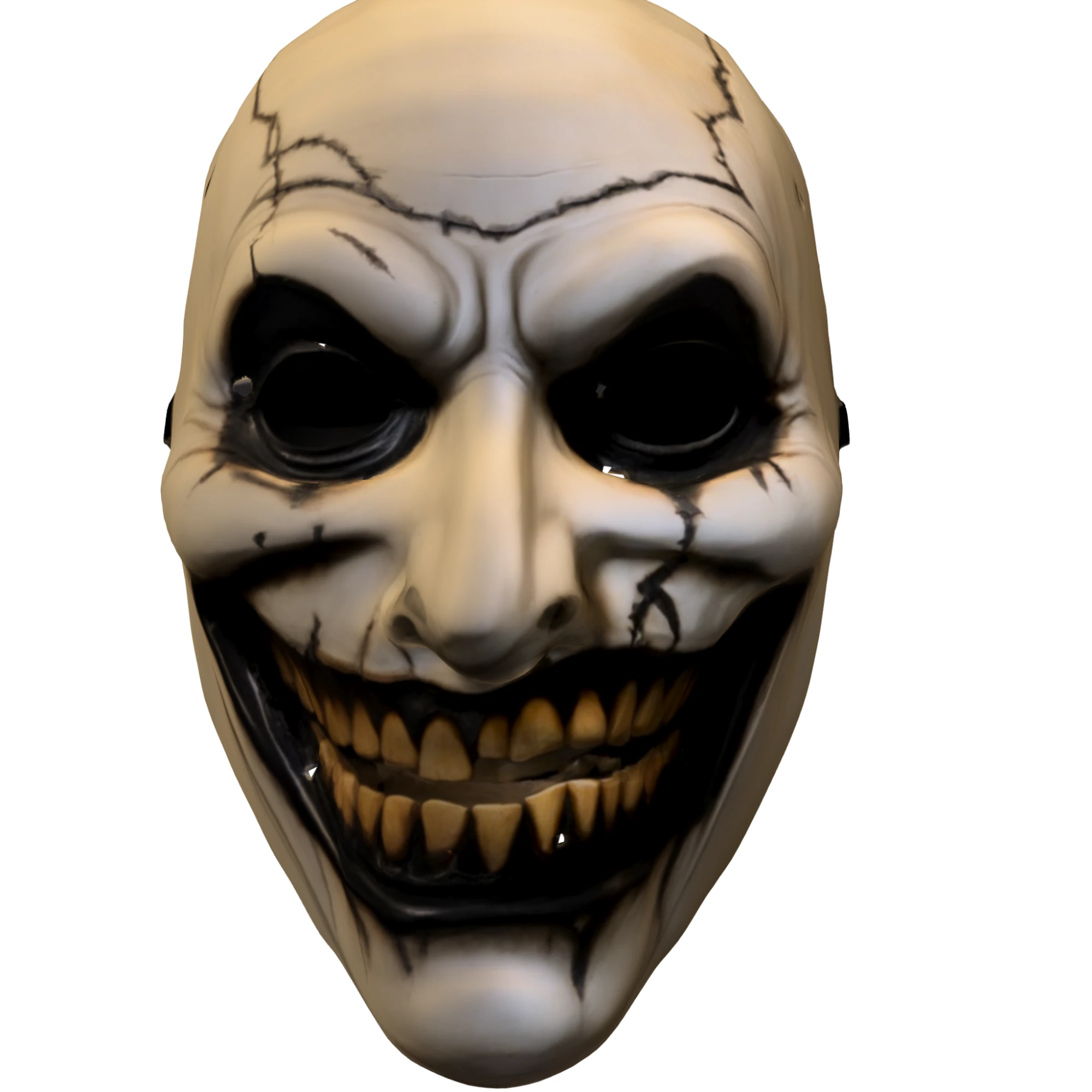 Sinister Grinning Mask 3D Model .c4d .max .obj .3ds .fbx .stl .blend 
