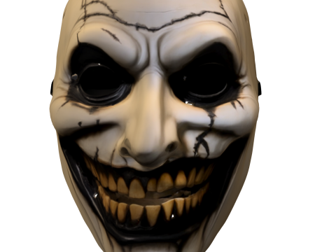 Sinister Grinning Mask 3D Модель