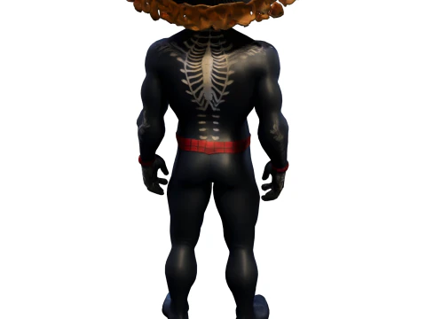 Day of the Dead Warrior 3D Model