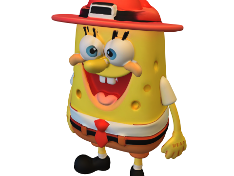 Cartoon Wizard Character Stylized 3D Model