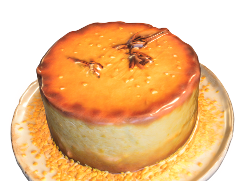 Delicious Cheesecake 3D Модель