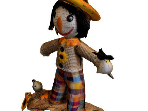 Scarecrow Doll 3D Модель