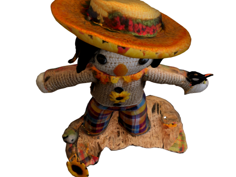 Scarecrow Doll 3D Model