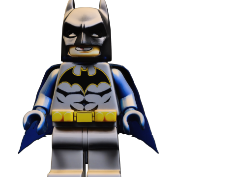 Armored Hero MiniFigure 3D Модель