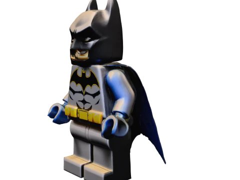 Armored Hero MiniFigure 3D Model