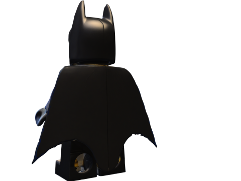 Armored Hero MiniFigure 3D मॉडल