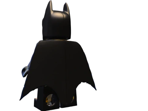 Armored Hero MiniFigure 3D Model