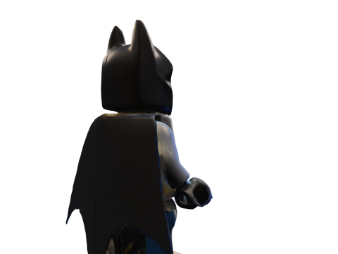 Armored Hero MiniFigure 3D मॉडल