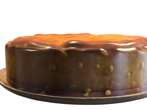 Cornbread Pie - Game Asset 3D-Modell