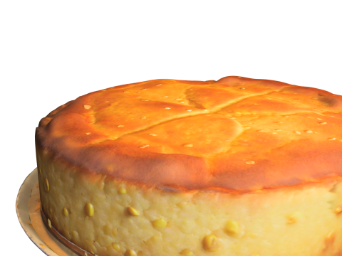 Cornbread Pie - Game Asset 3D-Modell