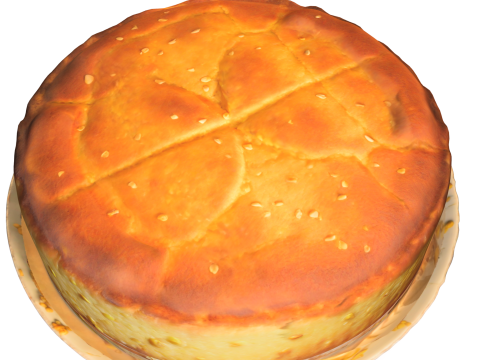 Cornbread Pie - Game Asset 3D-Modell