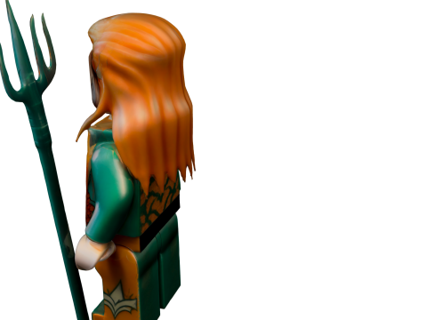 Guerreiro dos Mares Aquamen 3D Model
