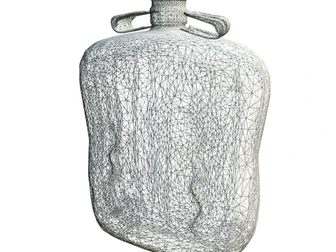 Frasco Cibern&eacute;tico Modelo 3D