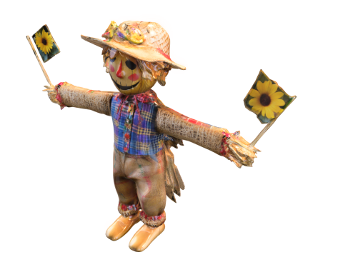 Festive Scarecrow 3D Модель