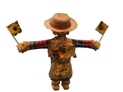 Festive Scarecrow 3D Model