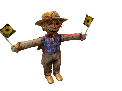 Festive Scarecrow Modèle 3D