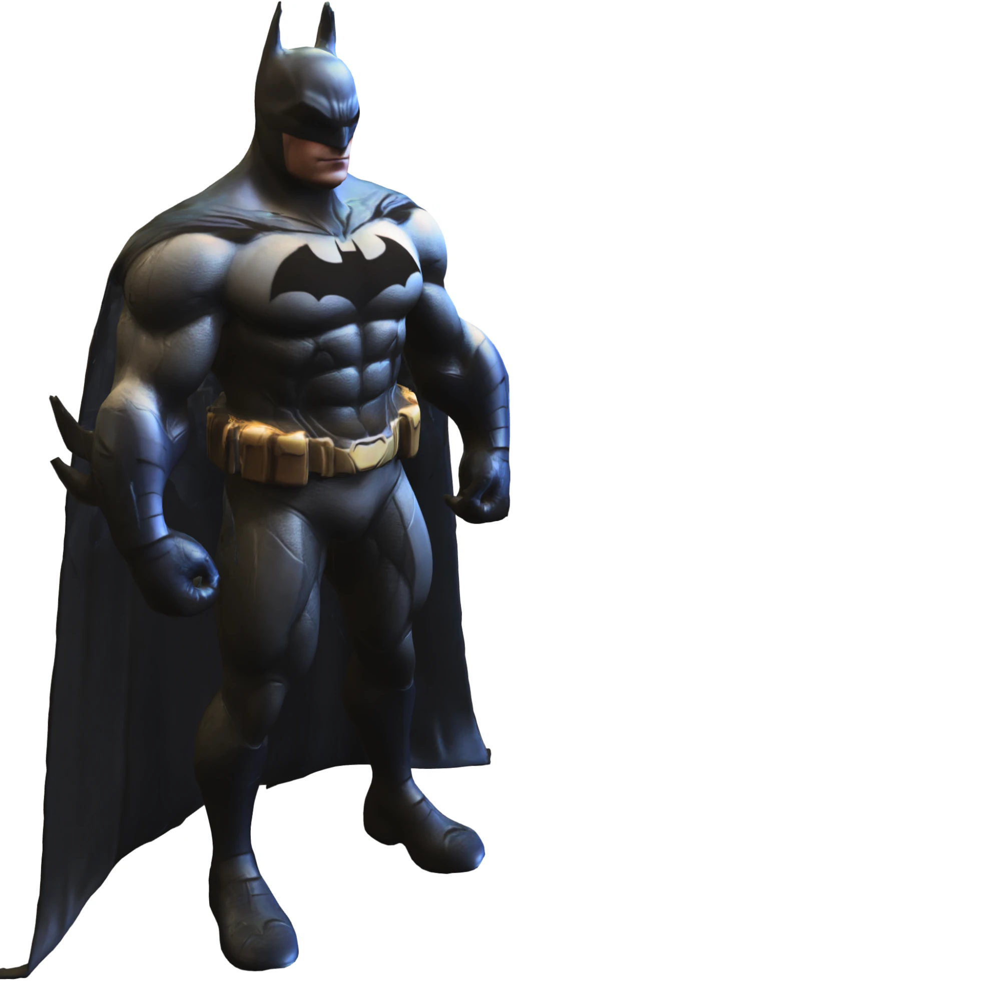Batman doll mini hero 3D Model .c4d .max .obj .3ds .fbx .stl .blend 