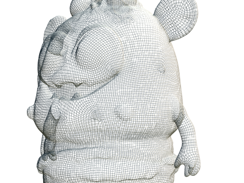 Green Alien Monster 3D 모델