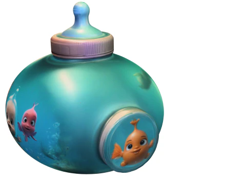 Underwater Baby Pod 3D Model