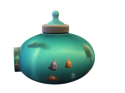 Underwater Baby Pod Modello 3D