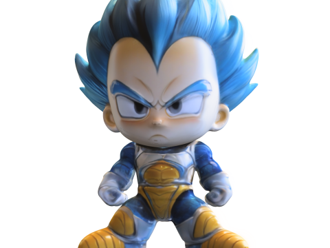 Chibi Warrior Hero 3D Модель