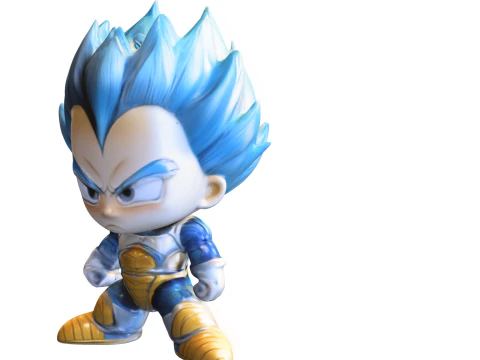 Chibi Warrior Hero 3D Model