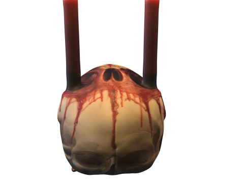 Skull Candle Holder 3D 模型