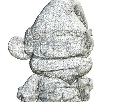 Чарівний гном-чарівник 3D Модель