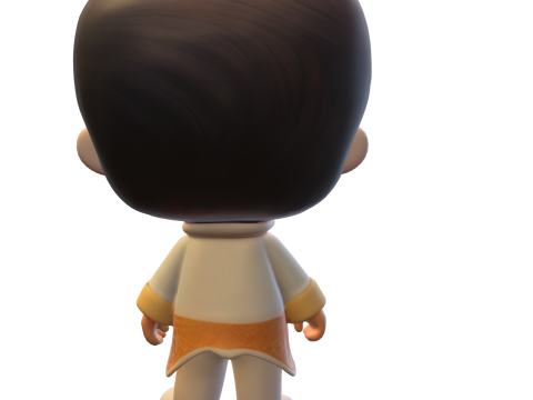 Chibi Pop Star Modello 3D