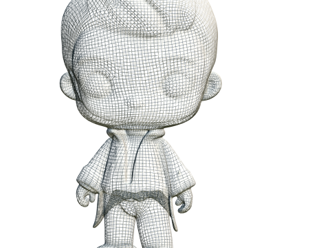 Chibi Pop Star Modello 3D