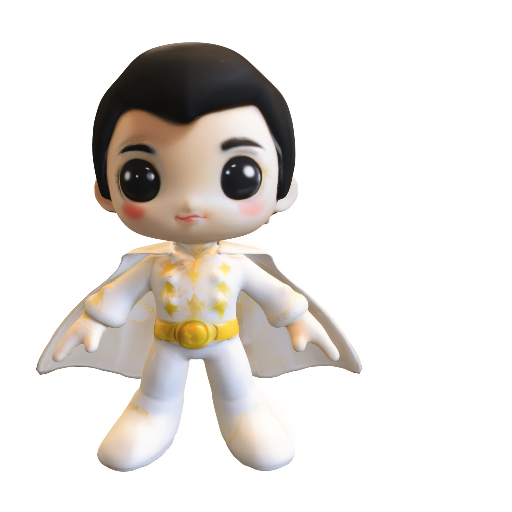 Chibi Star Performer 3D Model .c4d .max .obj .3ds .fbx .stl .blend 