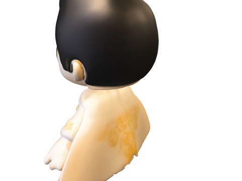 Chibi Star Performer 3D-Modell