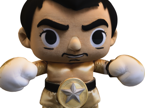 Golden Boxer Champion 3D Модель