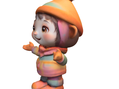 Adorable Winter 3D Model