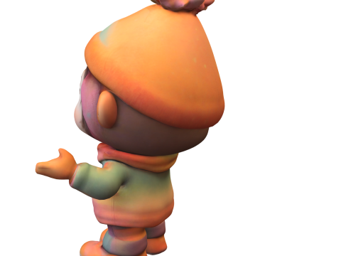 Adorable Winter 3D Модель