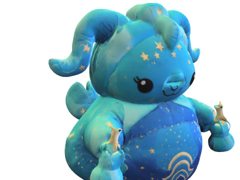 Зодіак Акваріум Плюш 3D Модель