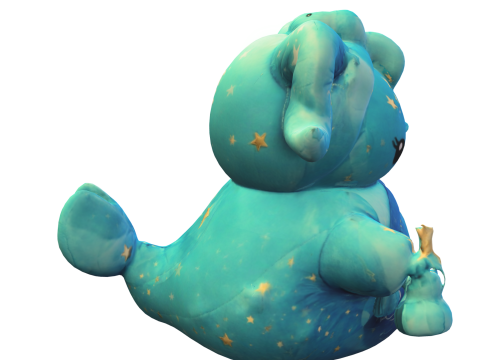 Zodiac Aquario Plush 3D Model