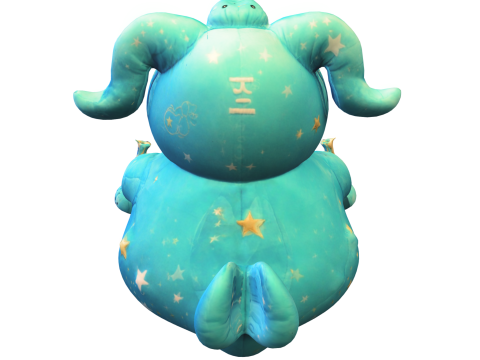 Zodiac Aquario Plush 3D Model
