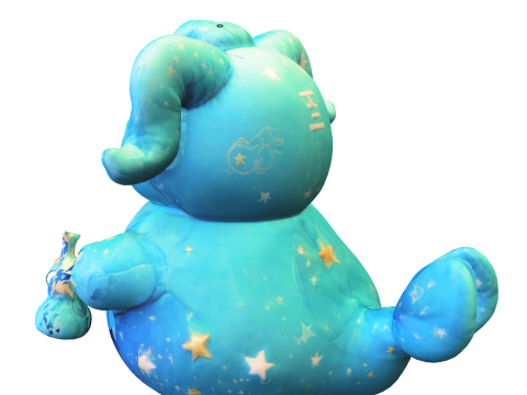 Zodiac Aquario Plush 3D Model