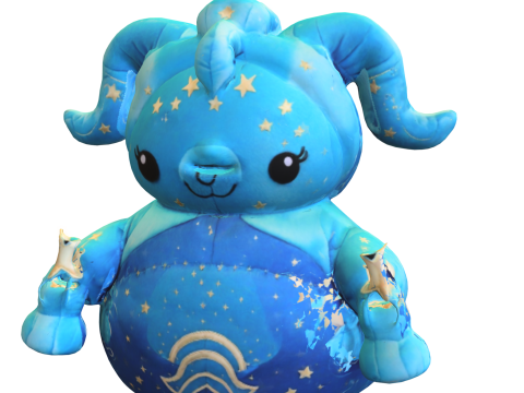Zodiac Aquario Plush 3D Model