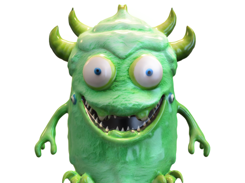 Green Goblin Monster 3Dモデル