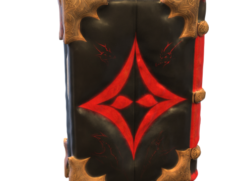 Demonic Spellbook 3Dモデル