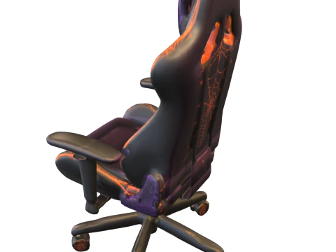 Halloween Themed Gaming Chair 3D Model